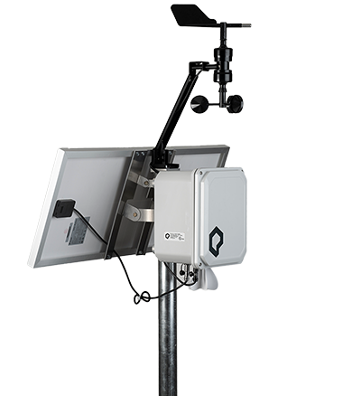 the QUBE automated greenhouse gas detection monitoring system